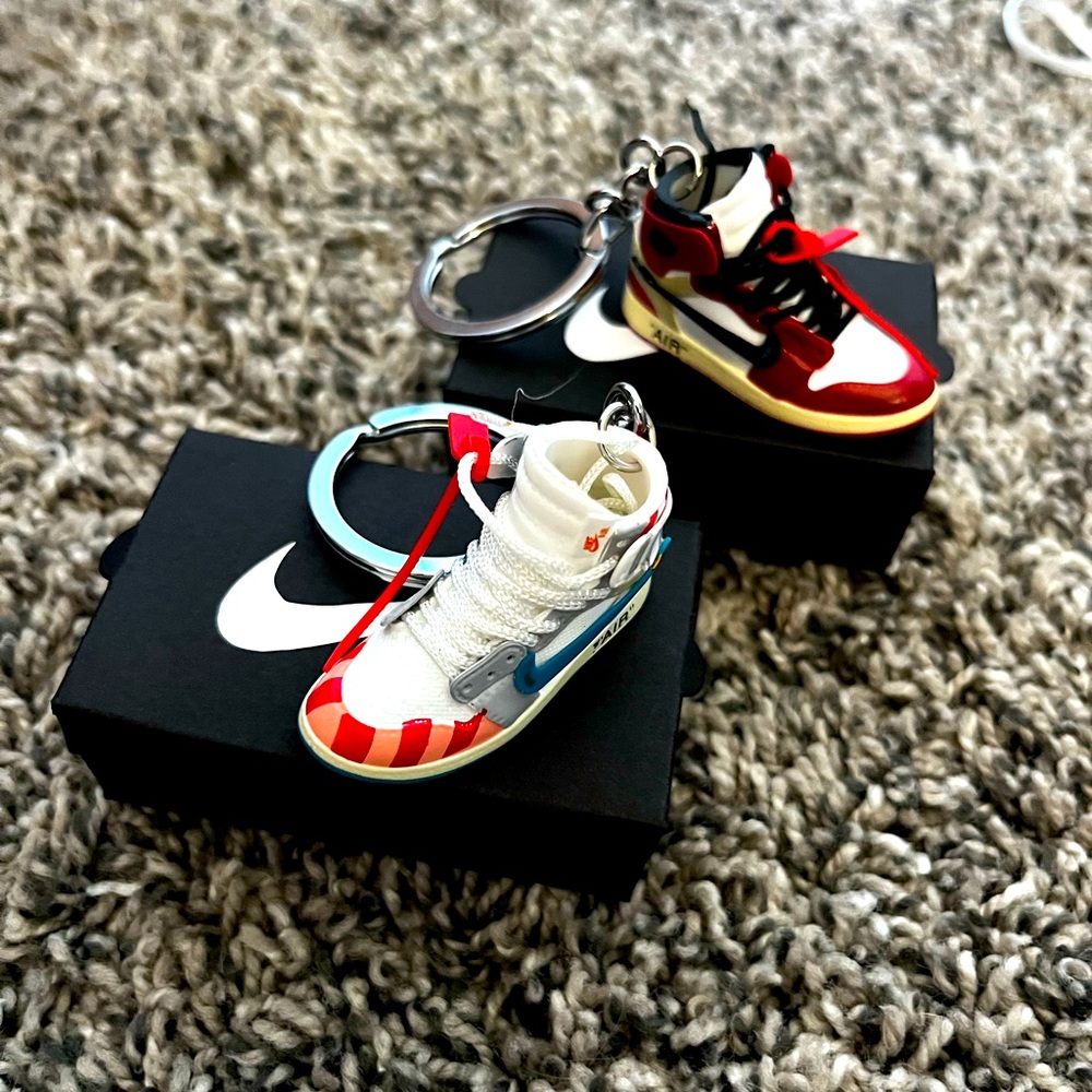 Mini Sneaker Keychains